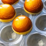 POLYCARBONATE MOLD SPHERE 30MM 27.5X13.5X2.4CM