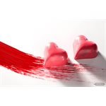 POL.MLD SMALL PUFFY HEART 27.5X13.5X2.4CM