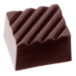 POLYCARBONATE MOLD RECTANGLE RIB 27.5X13.5X2.4CM