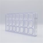 POLYCARBONATE MOLD LION ON SHIELD 27.5X13.5X2.4CM