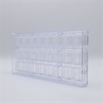 POLYCARBONATE MOLD TOSCA 27.5X13.5X2.4CM