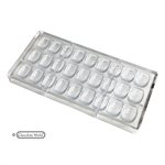 POLYCARBONATE MOLD BARREL DOUBLE 27.5X13.5X2.4CM