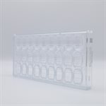 POLYCARBONATE MOLD BARREL DOUBLE 27.5X13.5X2.4CM