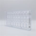 POLYCARBONATE MOLD BARREL DOUBLE 27.5X13.5X2.4CM