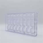 POLYCARBONATE MOLD RUBY 27.5X13.5X2.4CM