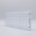 POLYCARBONATE MOLD FLEURET 27.5X13.5X2.4CM