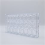POLYCARBONATE MOLD BOW 20MM 27.5X13.5X2.4CM