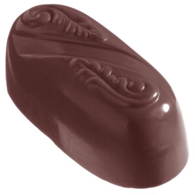 POLYCARBONATE MOLD BUCHE 27.5X13.5X2.4CM