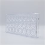 POLYCARBONATE MOLD VIOLET DOUBLE 27.5X13.5X2.4CM