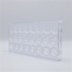 POLYCARBONATE MOLD ANEMONE 27.5X13.5X2.4CM
