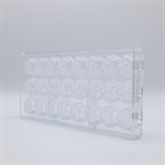POLYCARBONATE MOLD ANEMONE 27.5X13.5X2.4CM
