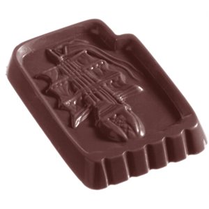 POLYCARBONATE MOLD BOAT CARAQUE 27.5X13.5X2.4CM