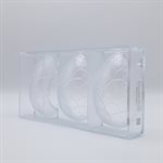 POLYCARBONATE MOLD EGG CROCO 118MM 27.5X13.5X4CM