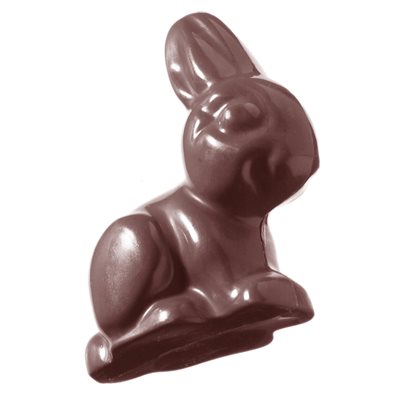 POLYCARBONATE MOLD HARE ANDRÉ 27.5X13.5X2.4CM