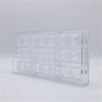 POLYCARBONATE MOLD COFFEE BEAN LARGE 27.5X13.5X3CM