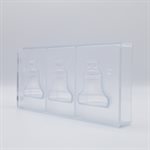POLYCARBONATE MOLD BELL 72MM 27.5X13.5X3.5CM