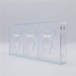 POLYCARBONATE MOLD BELL 72MM 27.5X13.5X3.5CM