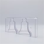 POLYCARBONATE MOLD BELL 105MM 27.5X10.985X5CM