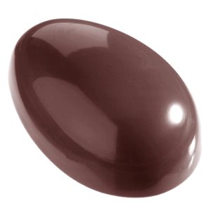 POLYCARBONATE MOLD EGG SMOOTH 88MM 27.5X13.5X3.2CM
