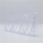 POLYCARBONATE MOLD EGG SMOOTH 118MM 27.5X13.5X4CM