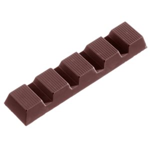 POLYCARBONATE MOLD BAR LINED 27.5X13.5X2.4CM