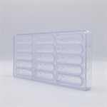 POLYCARBONATE MOLD BOUCHEE 27.5X13.5X2.4CM