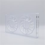 POL.MLD CHRISTMAS WREATH 27.5X13.5X2.4CM