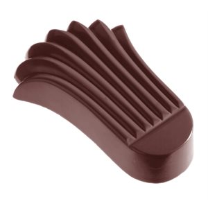 POLYCARBONATE MOLD ACANTHUS 27.5X13.5X2.4CM