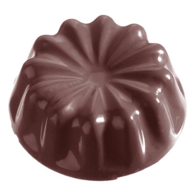 POLYCARBONATE MOLD TURBAN POT 27.5X13.5X2.4CM