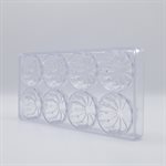 POLYCARBONATE MOLD TURBAN POT 27.5X13.5X2.4CM