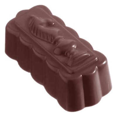 POLYCARBONATE MOLD CHESSMAN 27.5X13.5X2.4CM