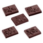 POLYCARBONATE MOLD OLD TIMER 6 FIG 27.5X13.5X2.4CM