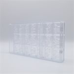 POLYCARBONATE MOLD OLD TIMER 6 FIG 27.5X13.5X2.4CM