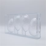 POLYCARBONATE MOLD EGG TRUNK 100MM 27.5X13.5X3.5CM