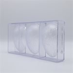 POLYCARBONATE MOLD EGG TRUNK 118MM 27.5X13.5X4CM