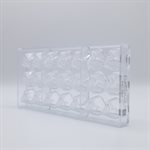 POLYCARBONATE MOLD TROIS NOUGAT 27.5X13.5X2.6CM