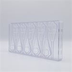 POLYCARBONATE MOLD ICECREAM 27.5X13.5X2.4CM