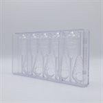 POLYCARBONATE MOLD ICECREAM 27.5X13.5X2.4CM