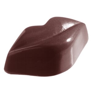 POLYCARBONATE MOLD LIPS 27.5X13.5X2.4CM