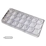 POLYCARBONATE MOLD LIPS 27.5X13.5X2.4CM