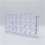 POLYCARBONATE MOLD LIPS 27.5X13.5X2.4CM