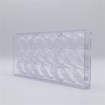 POLYCARBONATE MOLD LIPS 27.5X13.5X2.4CM