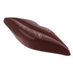 POLYCARBONATE MOLD LIPS KISS ME 27.5X13.5X2.4CM