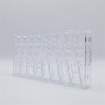 POLYCARBONATE MOLD LAUGHING HARE 27.5X13.5X2.4CM