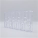 POLYCARBONATE MOLD HARE ON STICK 27.5X13.5X2.4CM