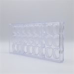 POLYCARBONATE MOLD POINT 27.5X13.5X2.4CM