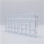 POLYCARBONATE MOLD CARRE SOLEIL 27.5X13.5X2.4CM