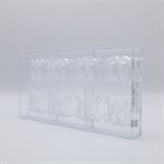 POLYCARBONATE MOLD CHICKEN 27.5X13.5X2.4CM