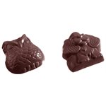 POLYCARBONATE MOLD OWL DOG 2 FIG 27.5X13.5X2.4CM