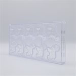 POLYCARBONATE MOLD LAMB 27.5X13.5X2.4CM